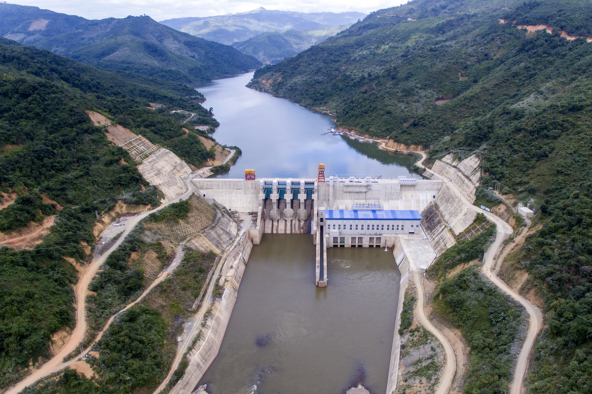 老挝南欧江五级水电站