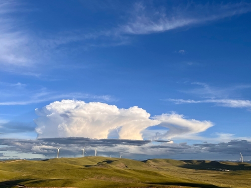 西藏那曲色尼区100兆瓦风电项目