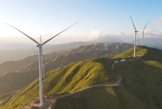 越西申普105兆瓦风电项目