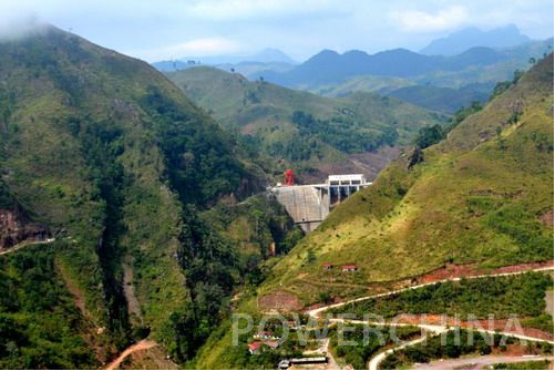 老挝南俄5水电站四川拉拉山水电站平武古城水电站